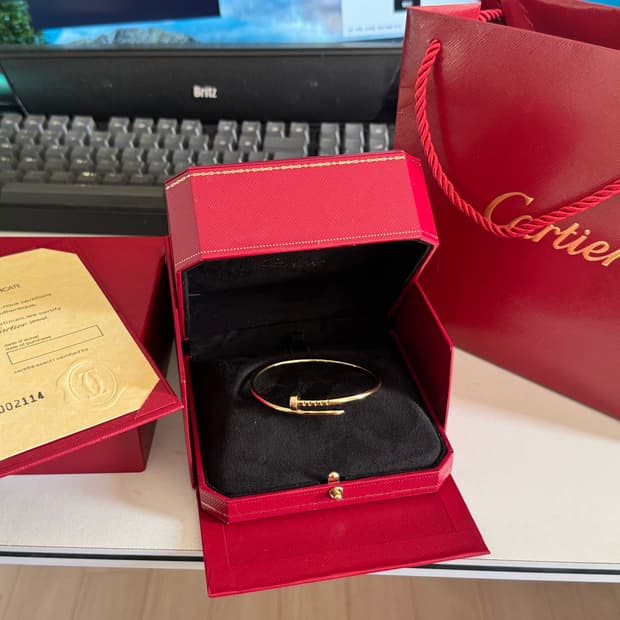 까르띠에 저스트 앵 끌루 못팔찌 브레이슬릿