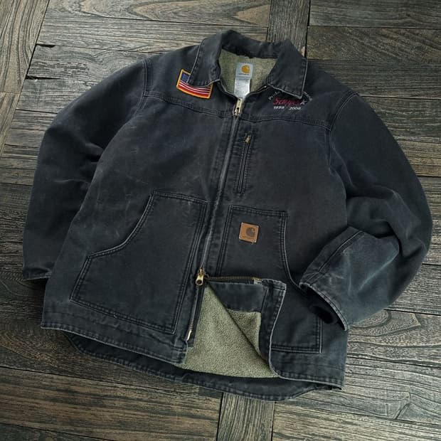 [칼하트] USA OG C61 안감 쉐르파 덕 초어 워크자켓 P01401