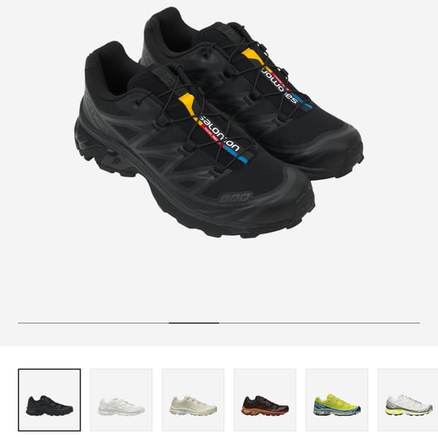 Salomon xt-6 ADV Black