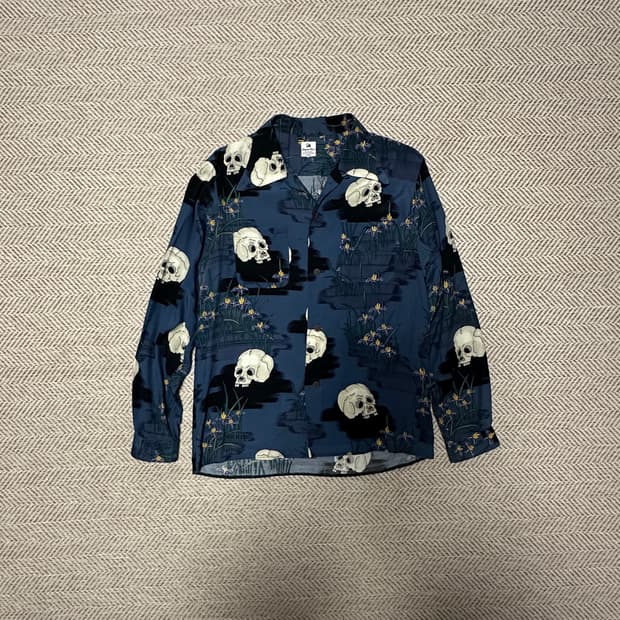 SASQUATCHFABRIX. S/S open collar shirt