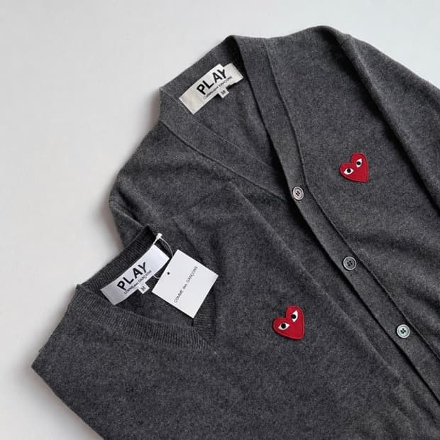 꼼데가르송 니트