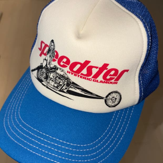 Hysteric Glamour Mesh cap blue 메쉬캡 블루