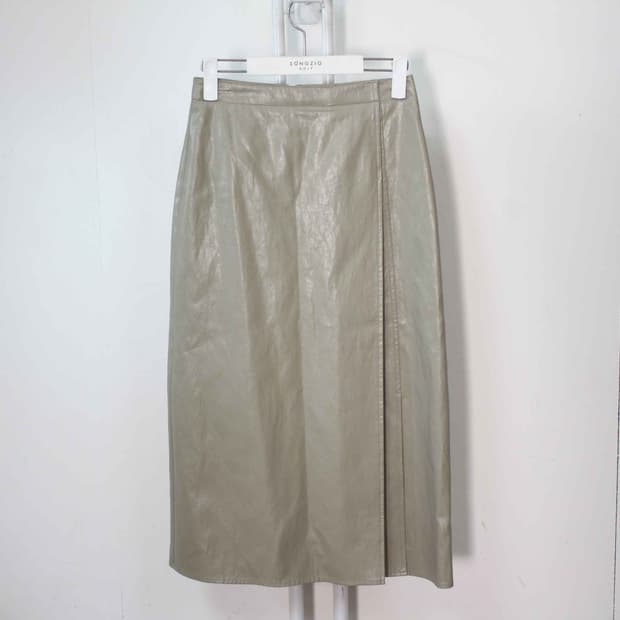 C-5/더캐시미어 정품 여성용 합성가죽 스커트 64-94