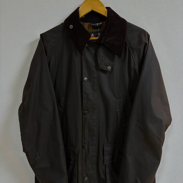 Barbour 바버 비데일 남성용 왁스 자켓 (올리브, 38)