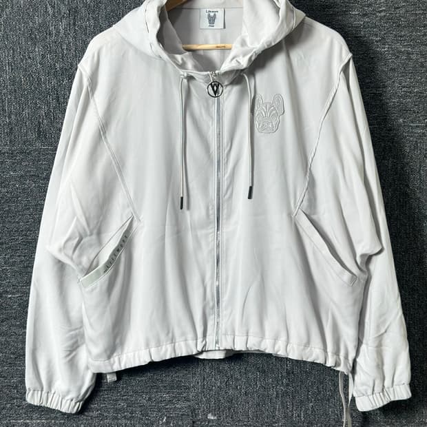 라이프워크 여성 후드 집업 FREE 라이트 베이지