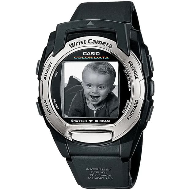 빈티지 카시오 카메라 시계 (casio wqv 3)