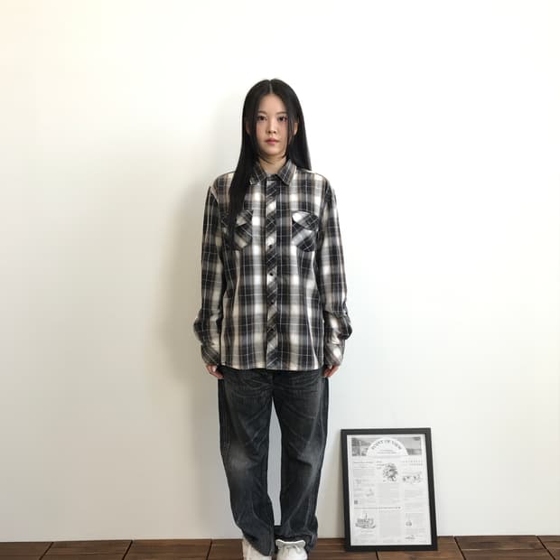 Villand Check Work Shirt