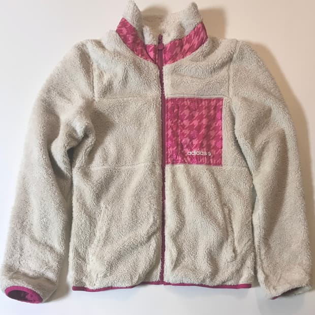 아디다스 플리스 후리스 집업 자켓