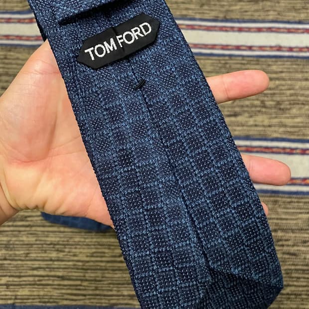 TOM FORD 톰포드 이태리 실크 니트 타이 넥타이 명품넥타이