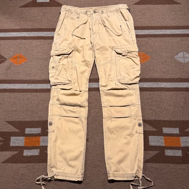 폴로 진스 랄프로렌 00s 밀스펙 유틸리티 팬츠 32