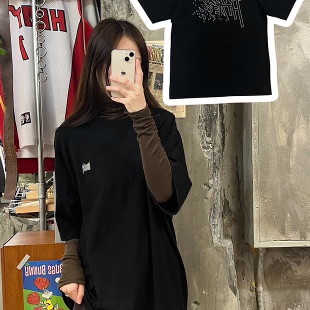 브라운브레스 반팔티 블랙 XL #csz513