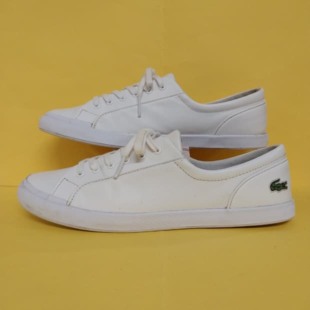 여성 라코스테 란셀 BL 1 스니커즈, 운동화 (255)