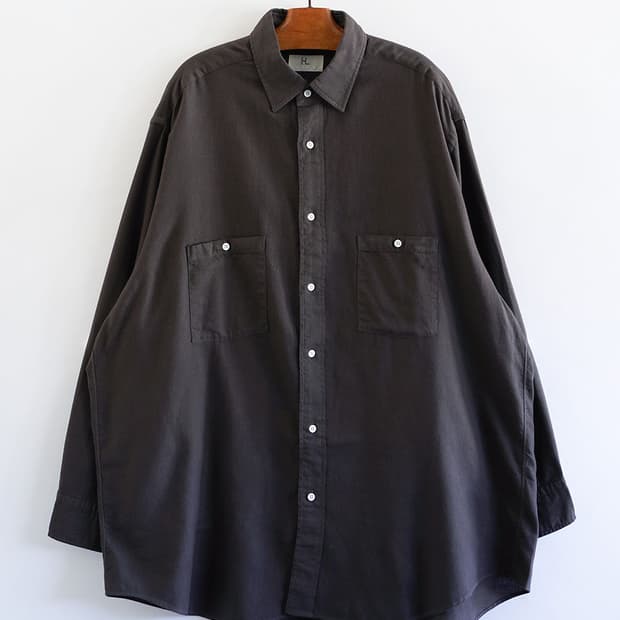 헤릴 HERILL 코튼 캐시미어 워크셔츠