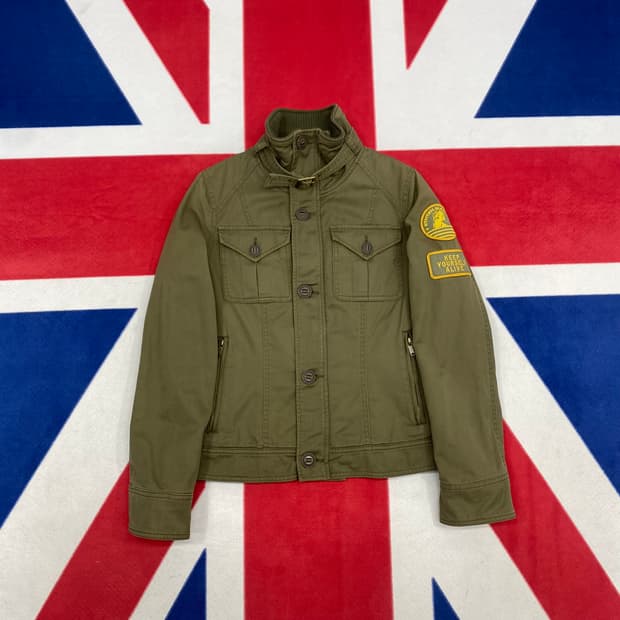 히스테릭글래머 하이넥 y2k 야상자켓 실측 여성 44-55