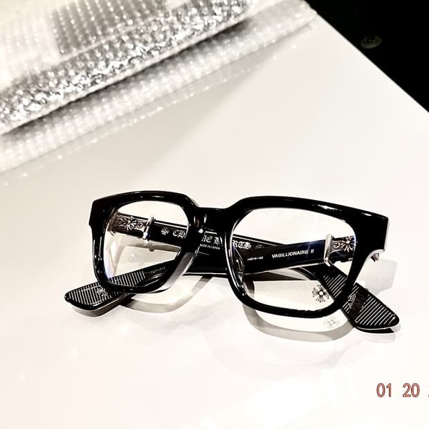 크롬하츠안경 바질리오네어2 블랙/실버