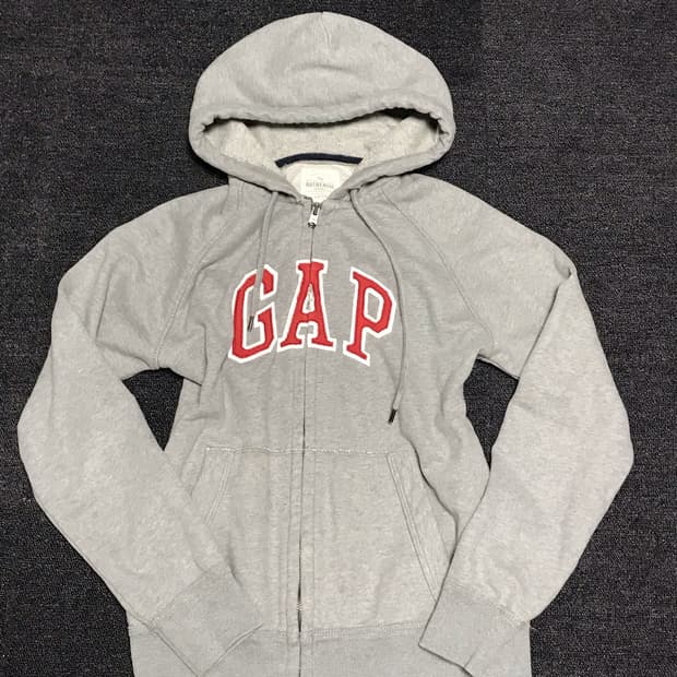 갭 후드집업 그레이 xs