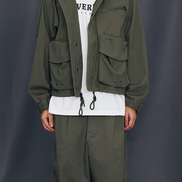 커버낫 M65 숏 자켓 올리브