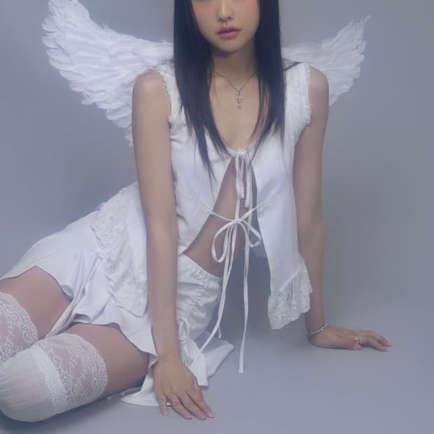 뉴얼린 로제프릴블라우스