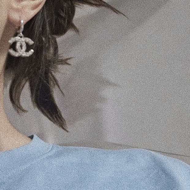 샤넬 CC로고 빈티지 업사이클링  링귀걸이