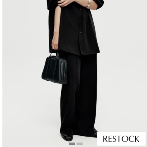 유스 드레이퍼리 스탠드카라 셔츠 m