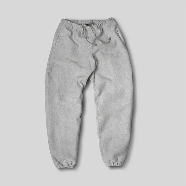 새제품급 L) 캠버 크로스니트 스웻 팬츠 헤더그레이