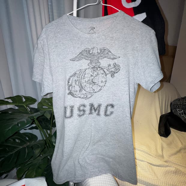 로스코 빈티지 USMC 글로브 앵커 티셔츠
