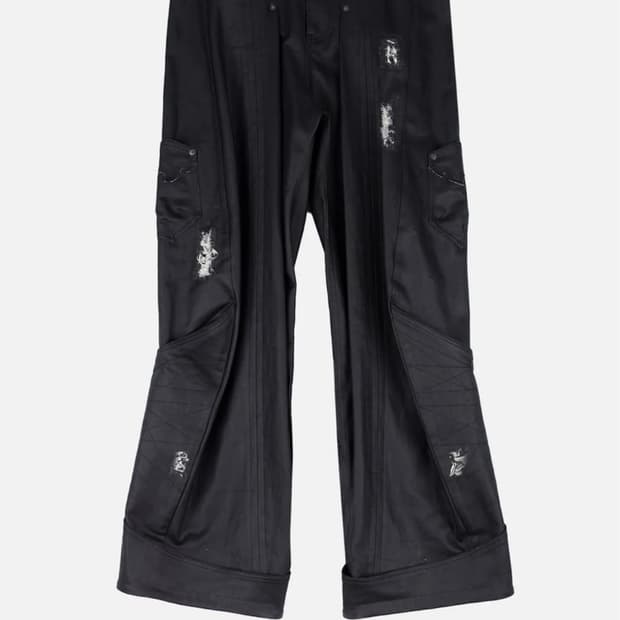 [L] 에이시네틱스 scar wide pants