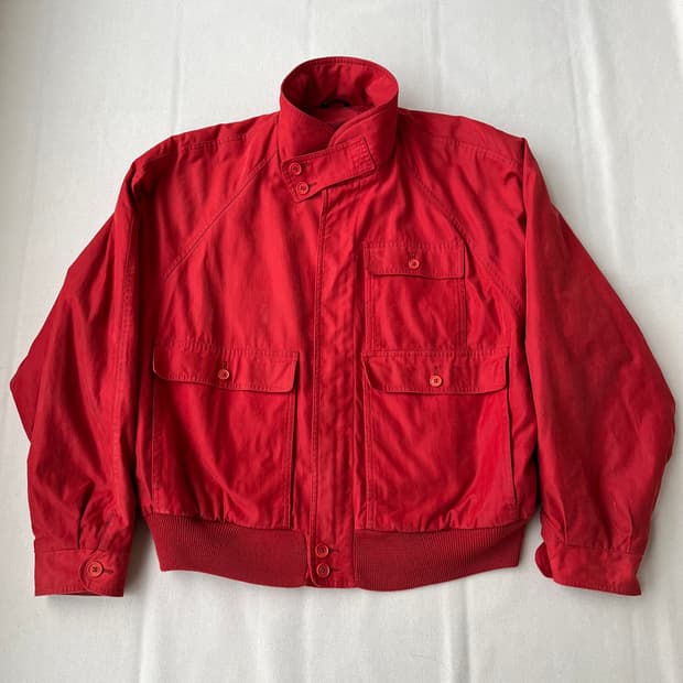 Luciano Soprani 레드 워크 자켓