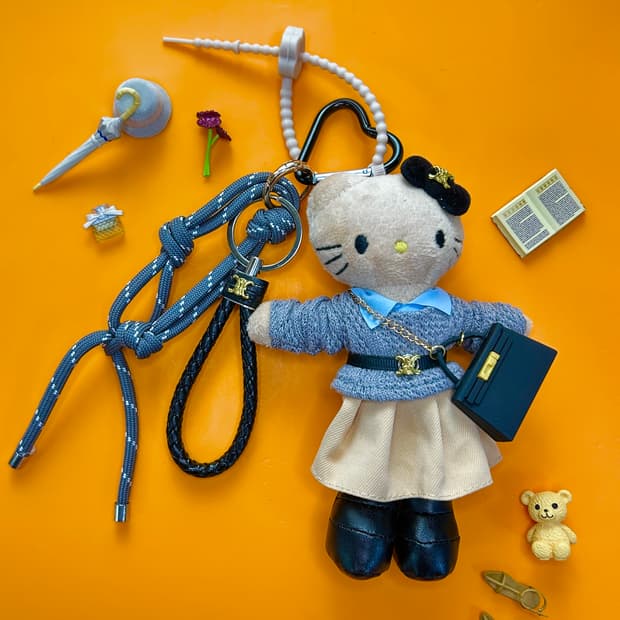 롱다리키티 커스텀키링(5)