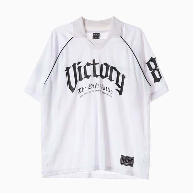 HDEX 빅토리 브이넥 져지 반팔 M