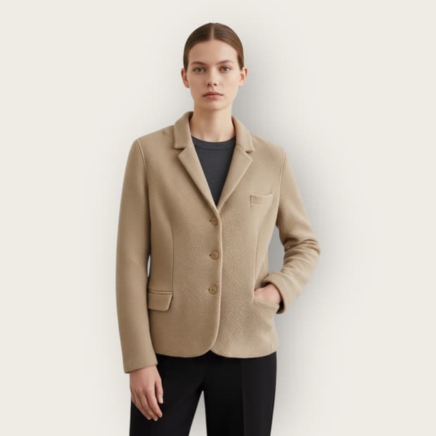 42/ 로로피아나 베이비캐시미어 니트 자켓