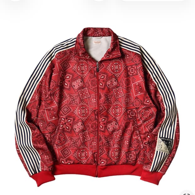 캐피탈 스무스 저지 쿠키 반다니 자켓 레드 판매합니다 