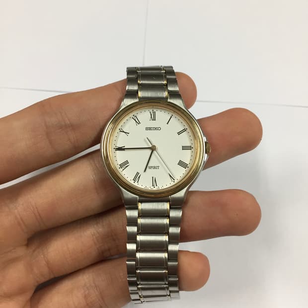 90s seiko spirit roman index combi