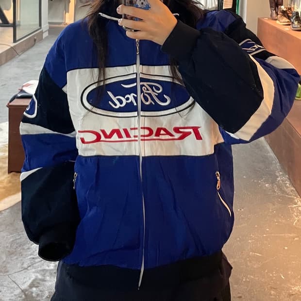 포드 레이싱 빈티지 자켓 H95