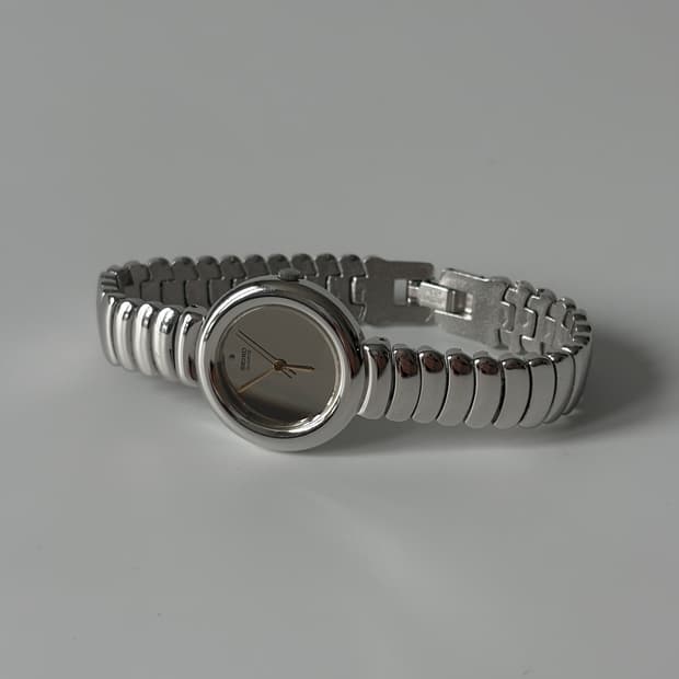 세이코 1980s Silver Bracelet Ladies Quartz