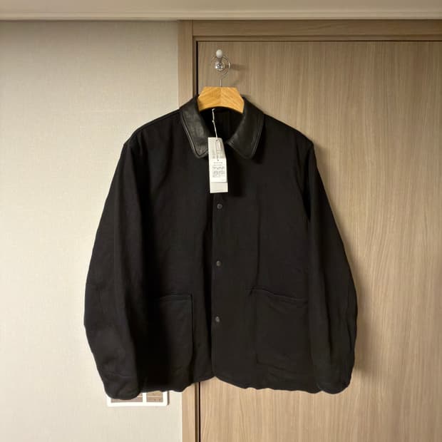 [2] 코모리 카라 레더 데님자켓