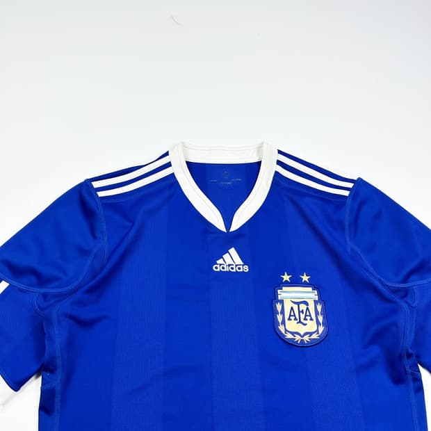 아디다스 아르헨티나 10-11시즌 노마킹 축구 유니폼 (M)