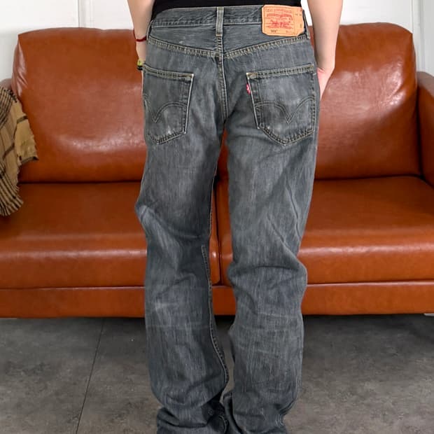 리바이스 501 블랙