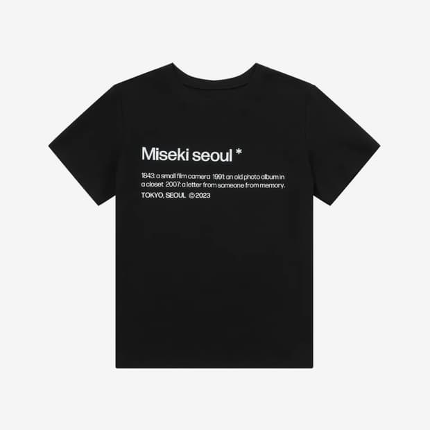 Misekiseoul short sleeves BLACK