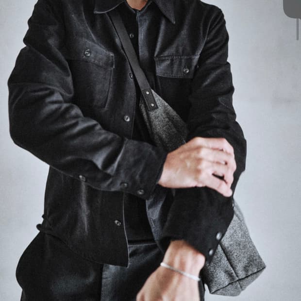 Monoprive Textured Work Shirts 모노프리베