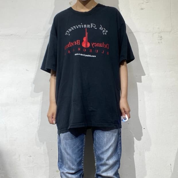 00s Delaney Brothers 25주년 기념 밴드 티셔츠 L