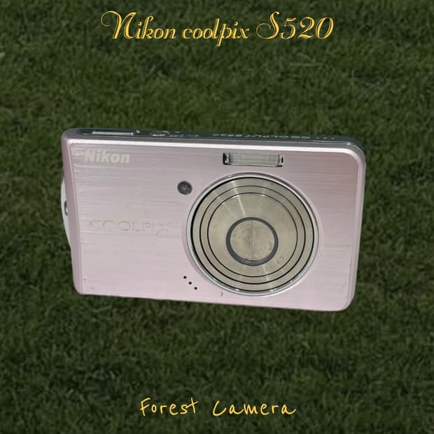 니콘 쿨픽스 s520 디지털카메라 빈티지디카 딸기우유