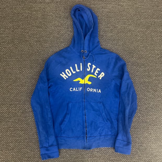홀리스터 캘리포니아 블루 후드집업 (L)