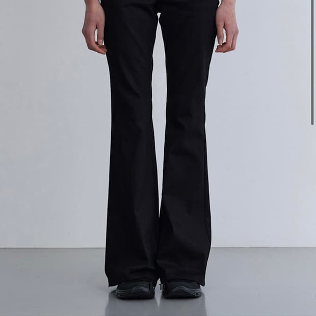 이네기 인 라인 슬럽 부츠컷 블랙 M