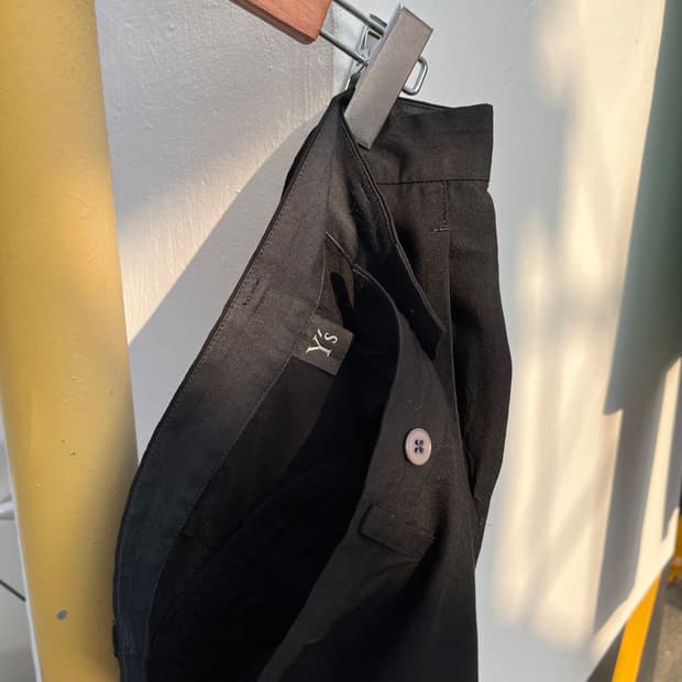 Y's by Yohji Yamamoto 큐프라 슬랙스