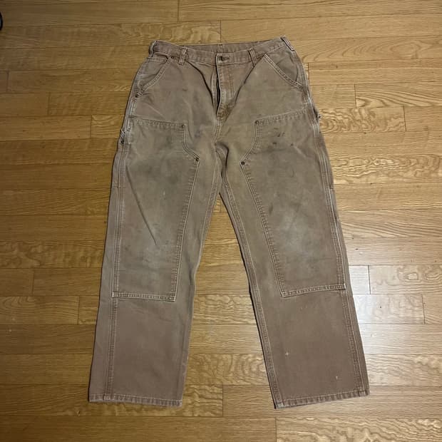 [33] 칼하트 US 더블니 B136 BRN