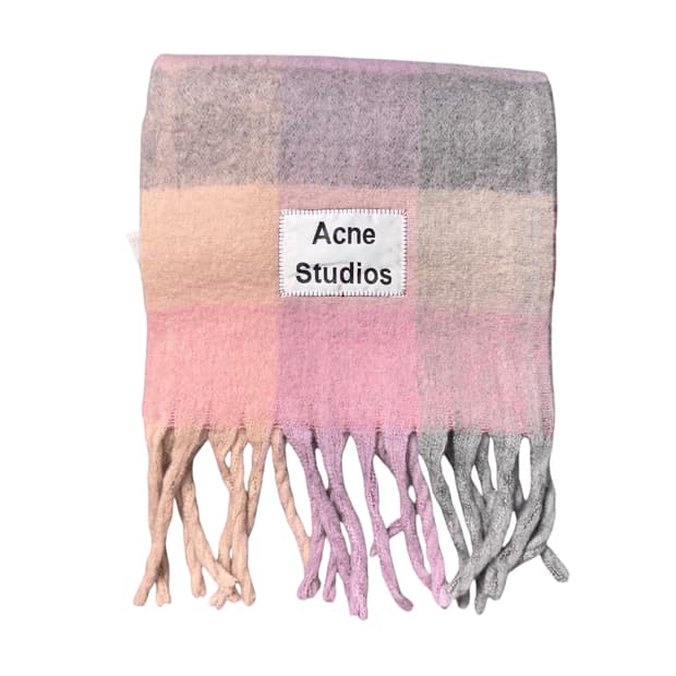 아크네 스튜디오 구형 모헤어 머플러 