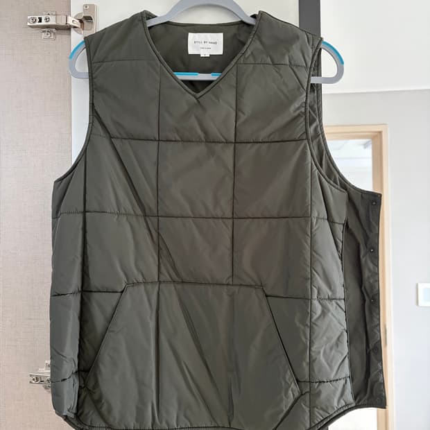 스틸바이핸드 패딩 아노락 베스트