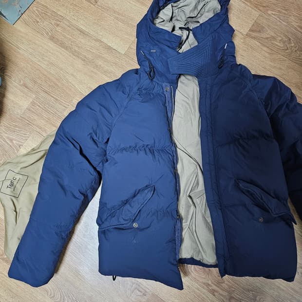 텐씨 아틱 2way 네이비 다운자켓 48