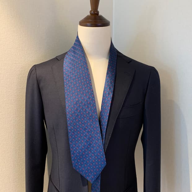 발리(BALLY) 택 달린 미사용품 빈티지넥타이 명품 100실크